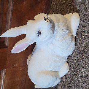 Vintage porcelain molded garden Statue
